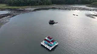 Floating Homes from the Sky 🌊 | Drone Footage