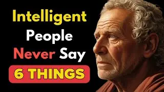 6 Things Intelligent People Never Say | Timeless Stoic Wisdom