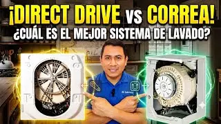 Que lavadora elegir?.. la de polea &oacute; de motor directo?...