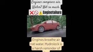 #waterinengine #engimebreakdown #floodedengine