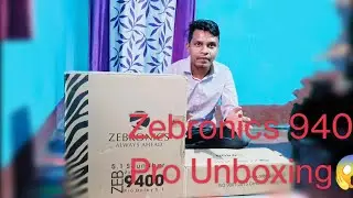 Zebronics 9400 Pro  Sound System Unboxing step by step full hard bass 😱 #n&icirc;rvlogs