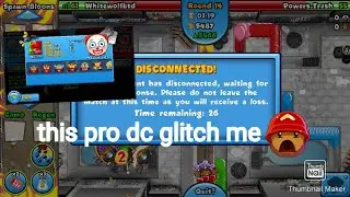 This pro player dc glitch me????????