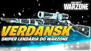 A 💯SNIPER LENDÁRIA DE VERDANSK💯 DESTRUINDO NO WARZONE!! | KAR98K WARZONE