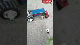 Diy tractor front baldeproject#frontblade#tractorproject#mini science project @minicreatorclub