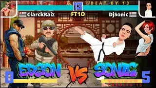 KOF2OO2 CLARCK RAIZ VS DJ SONIC FT1O NO DISCORD COM WEBCAM + FT BONUS VS CHAT