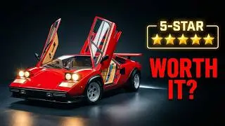 TEST   Lamborghini Countach 1:8 Deagostini Model