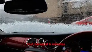MG ZT Rover 75 Heated Windscreen test in Snow (MG Rover Custom Car Parts)