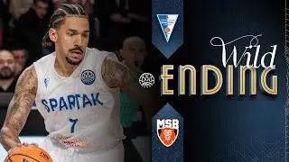 UNREAL GAME-END 🤯 | 5 lead changes in 66 seconds 😱 #BasketballCL