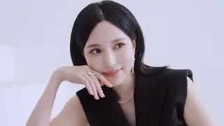 TWICE MINAが魅せる、ブシュロンの美しきアイコンジュエリー｜25ans