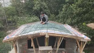 The girl designed the dome for her dream house perfectly, using sturdy reinforced concrete.