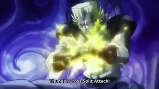 YOU FELL FOR IT FOOL! THUNDER CROSS SPLIT ATTACK!
