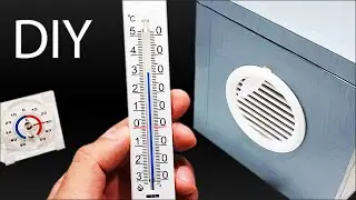Jak zrobić wydajną klimatyzację DIY w domu | 12 V przenośna chłodziarka z butelkami na l&oacute;d