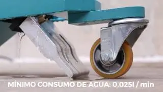 Limpieza por ultrasonidos para superficies de grandes dimensiones
