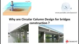 Why are Circular Column Design for bridges construction