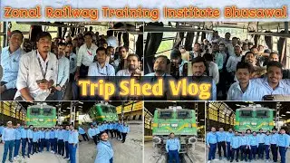 Zonal Railway Training Institute Bhusawal | Loco Trip Shed Vlog | My First Vlog #Bhusawal #zrti #alp