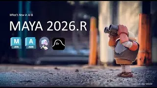Novedades de Maya 2026 + Golaem + Flow Studio + Arnold + USD + Open Source, con un bonus especial