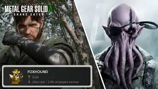 Metal Gear Solid Delta Snake Eater: Foxhound Achievement