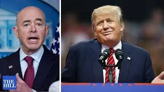 Sec. Mayorkas BLAMES Trump for the border crisis