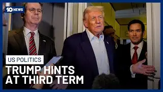 Trump Says He Would &ldquo;Love&rdquo; A Third Term As US President Despite Constitutional Limits | 10 News