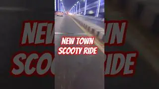 New town New Road New Metro line Scooty ride #shorts