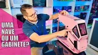 REVIEW GABINETE THERMALTAKE TT AH T200 - NUNCA VÍ NADA IGUAL!