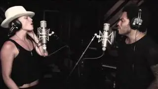 Kate Nauta and Lenny Kravitz duet