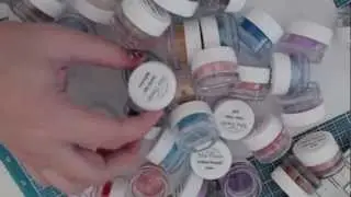 Глиняные подвески с использованием порошка слюды Lindy's Stamp Gang