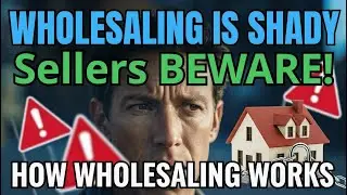 WHOLESALING IS SHADY - HOW IT WORKS, CONTRACTS, PROTECTING YOURSELF AS A SELLER, AND MORE!!!!