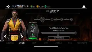 Mortal Kombat Mobile ( MK1 Scorpion new victories and taunts 🦂 🔥) #1