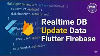 Flutter Firebase Update Data ✏️ Edit Realtime Database Records (Step by Step)