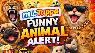 Funny Animals Tamil Dubbing Collections Part 19#funny #animals #mictappa #cat #dog #elephant #pets