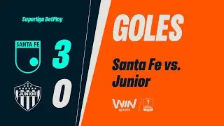 Santa Fe vs. Junior (goles) | Superliga BetPlay Dimayor 2026 | Partido - Vuelta