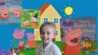 Le STORIE di Peppa PIG in ENGLISH! 🎊😂 SofiaVi Show LIBRI PER BAMBINI compilation english#1