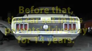 1970 Mustang Mach 1 Drives for the First Time in 25 Years!