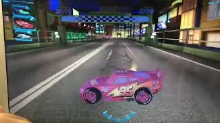 Cars 2 The Video Game - Rookie Lightning McQueen | Ginza Sprint 3 Laps