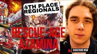 Yu-Gi-Oh! Rescue-ACE Azamina 4th Place Regionals Deck Profile [Emily Kas] @Spelenmeer Zoetermeer