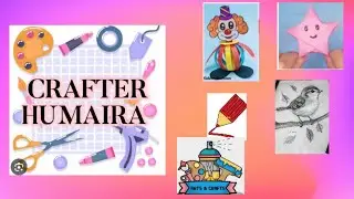 Art&craft 🎨, Drawing ✨#DIY#Craft#Crafting #Art#Long#Video#CRAFTER#HUMAIRA.🎨✨🙂 Like and subscribe.