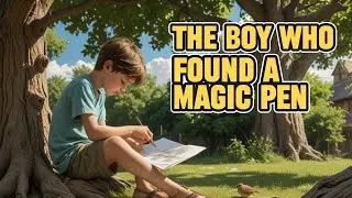 The Boy Who Found a Magic Pen | Inspiring Moral English Story