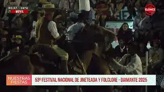 53º Festival de Jineteada y Folclore en Diamante - Jineteada Crina - Primera luna