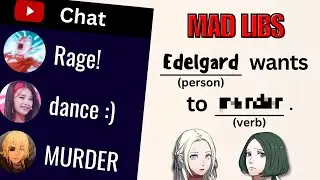 Mad Libs in Fire Emblem: The Crests are to BLAME