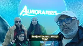 Virginia Beach to Baltimore Road Trip  | Aurora Ocean Grill Buffet  | Sushi & Clams First Try