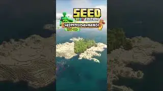 Майнкрафт СИДЫ 26.1 ПУСТЫННЫЙ ОСТРОВ И ЧЕТЫРЕ ДЕРЕВНИ #minecraft #shorts