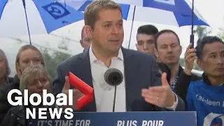 Canada Election: Andrew Scheer attends campaign rally in Vancouver