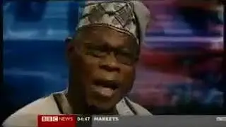 Obasanjo in Hardtalk interview with Stephen sackur.
