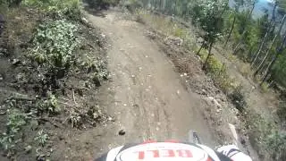 Sonny Solar chainless downhill mountain bike race