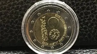 2 евро 2018 Эстония