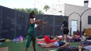 las vegas immersive soundbath and yoga experience