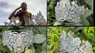 Power of unity #handmade #missuniverse #viral #crown #diy #vuongmien #trending #trend