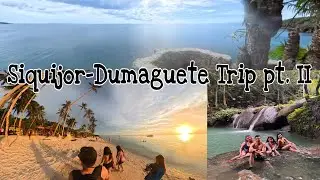 Siquijor-Dumaguete trip Day 1 pt. 2! Pumunta sa Pitogo Cliff, Lagaan Falls and Paliton Beach 🏖️🥰