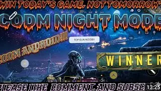 Night mode Call of Duty!!!